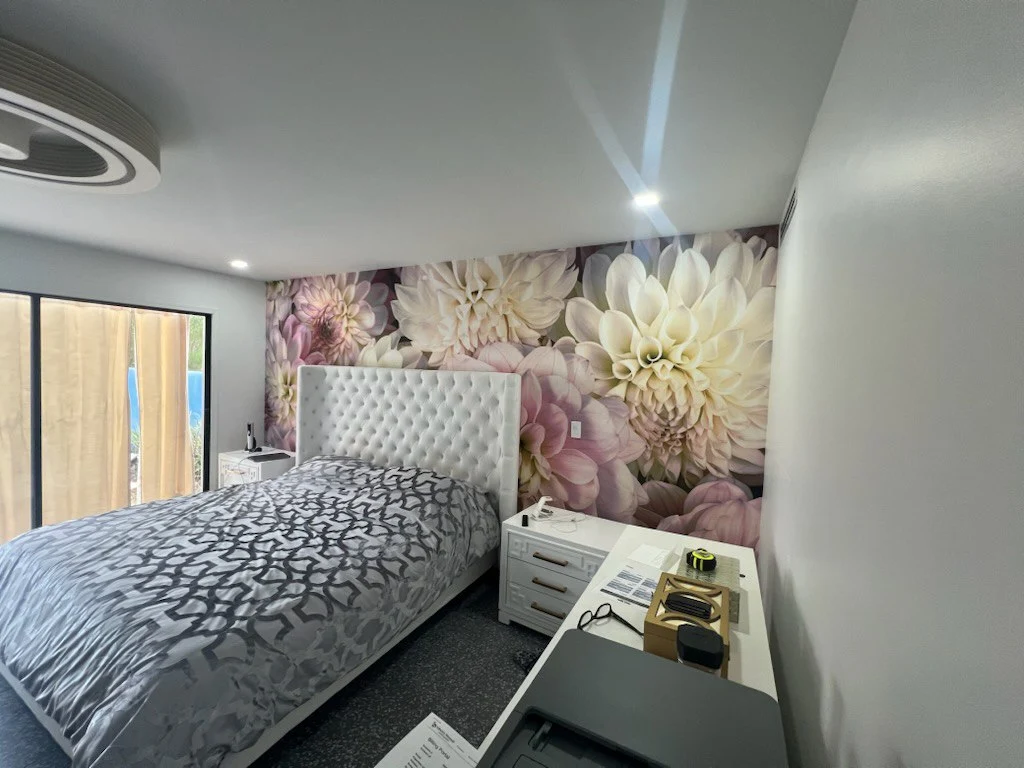 Professional wallpaper removal process in Denver home